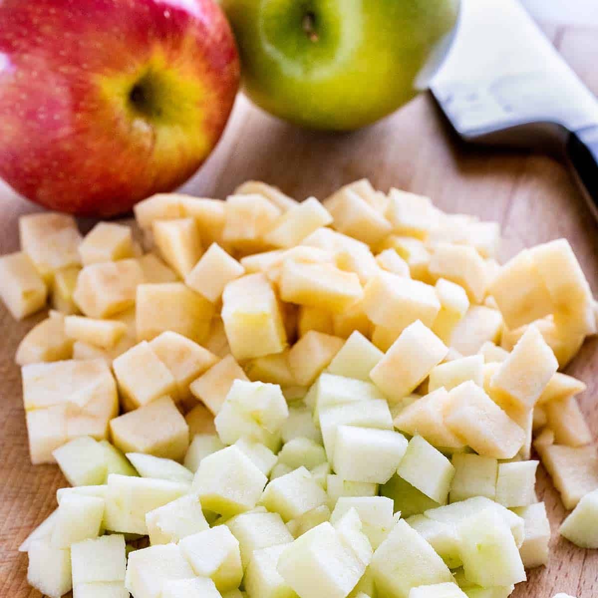 FROZEN APPLE DICE
